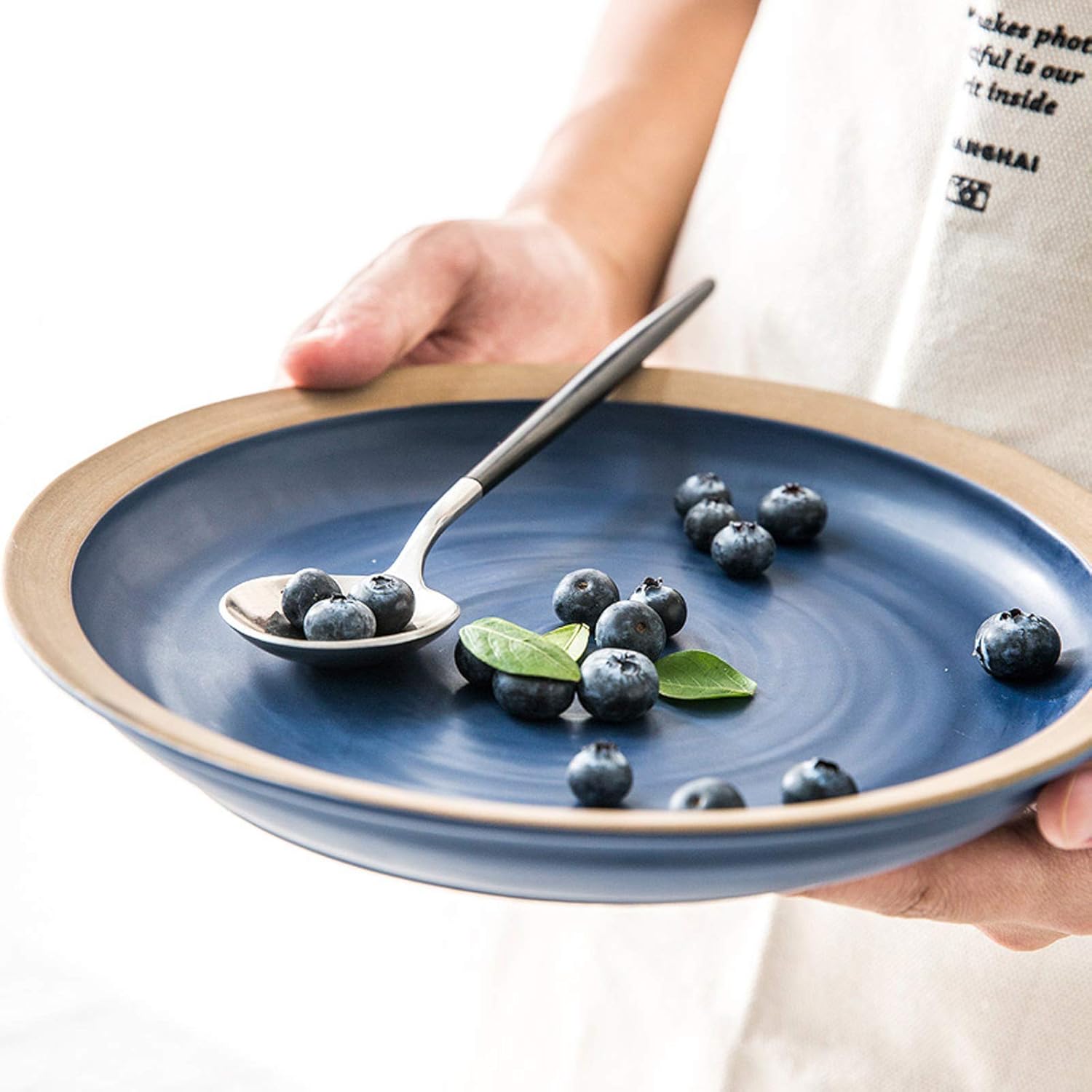 ダイニングプレートセット 20ピース ツーカラーセラミックディナー